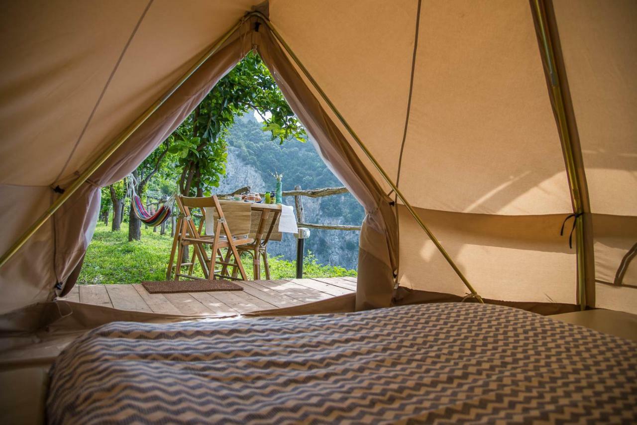 Willa Cannaverde - Amalfi Coast Camp Maiori Zewnętrze zdjęcie